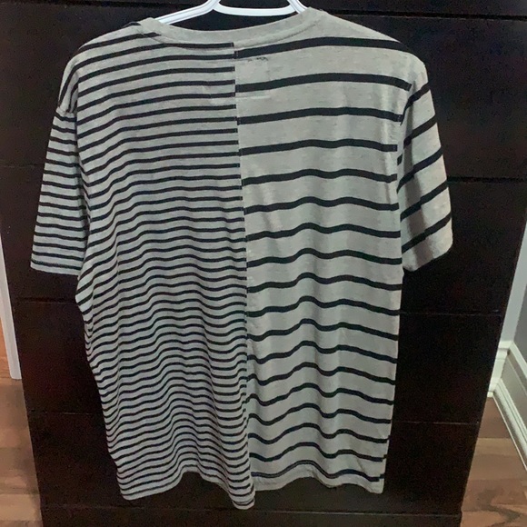 Trademark Brooklyn striped t shirt. Size XL, fits more like a Large. - Picture 2 of 3